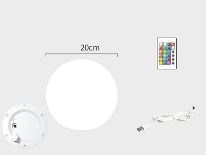 Led Luminous Ball Lights Outdoor Waterproof Colorful Lights Lawn Luminous Ball Garden Floor Lights Swimming Pool Floating Ball Lights